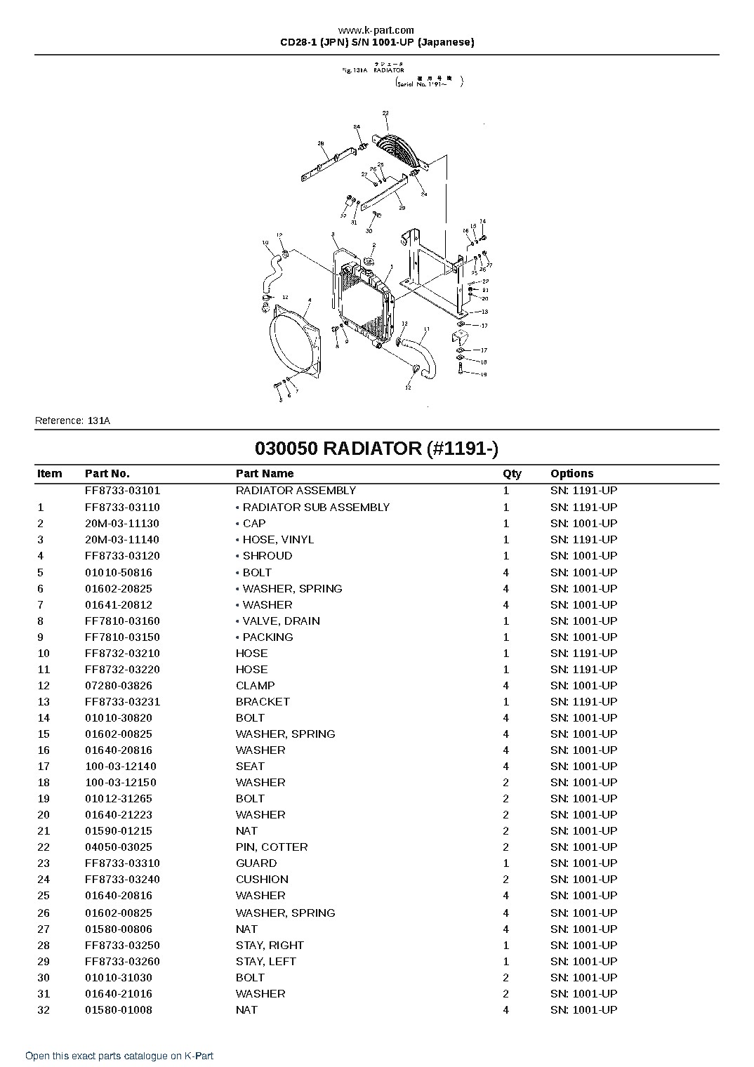 CD28-1 (JPN)  S/N 1001-UP (Japanese) – sample page 6