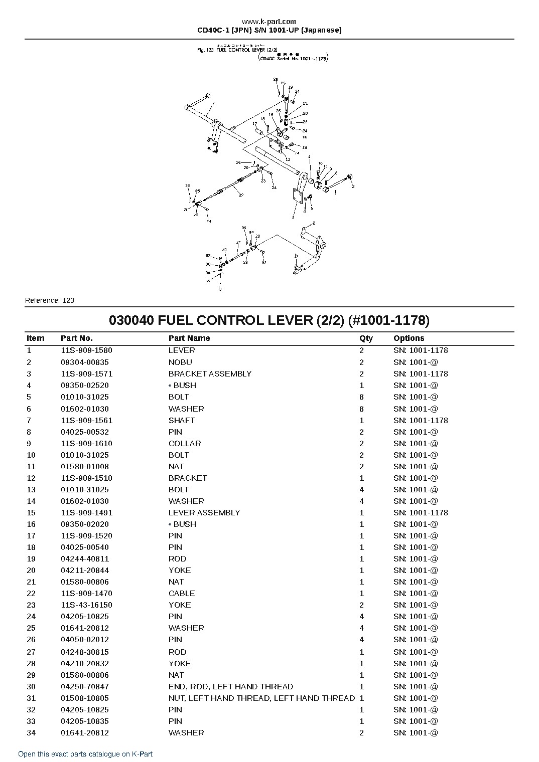 CD40C-1 (JPN) S/N 1001-UP (Japanese) – sample page 5 CD40C-1 (JPN) S/N 1001-UP (Japanese) – sample page 5