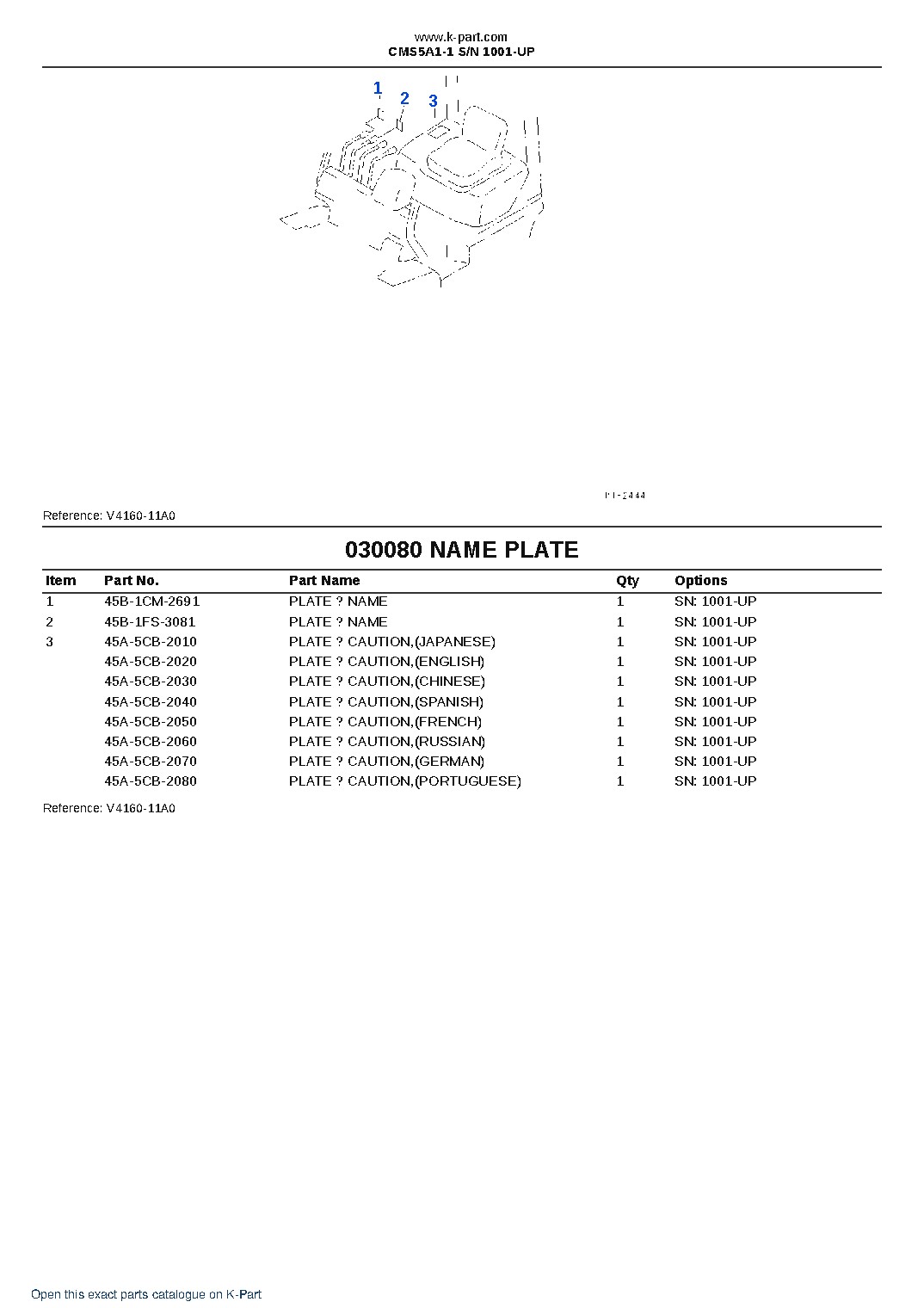 CMS5A1-1 S/N 1001-UP – sample page 8 CMS5A1-1 S/N 1001-UP – sample page 8