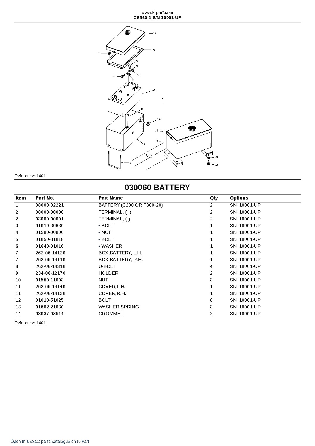 CS360-1 S/N 10001-UP – sample page 8 CS360-1 S/N 10001-UP – sample page 8