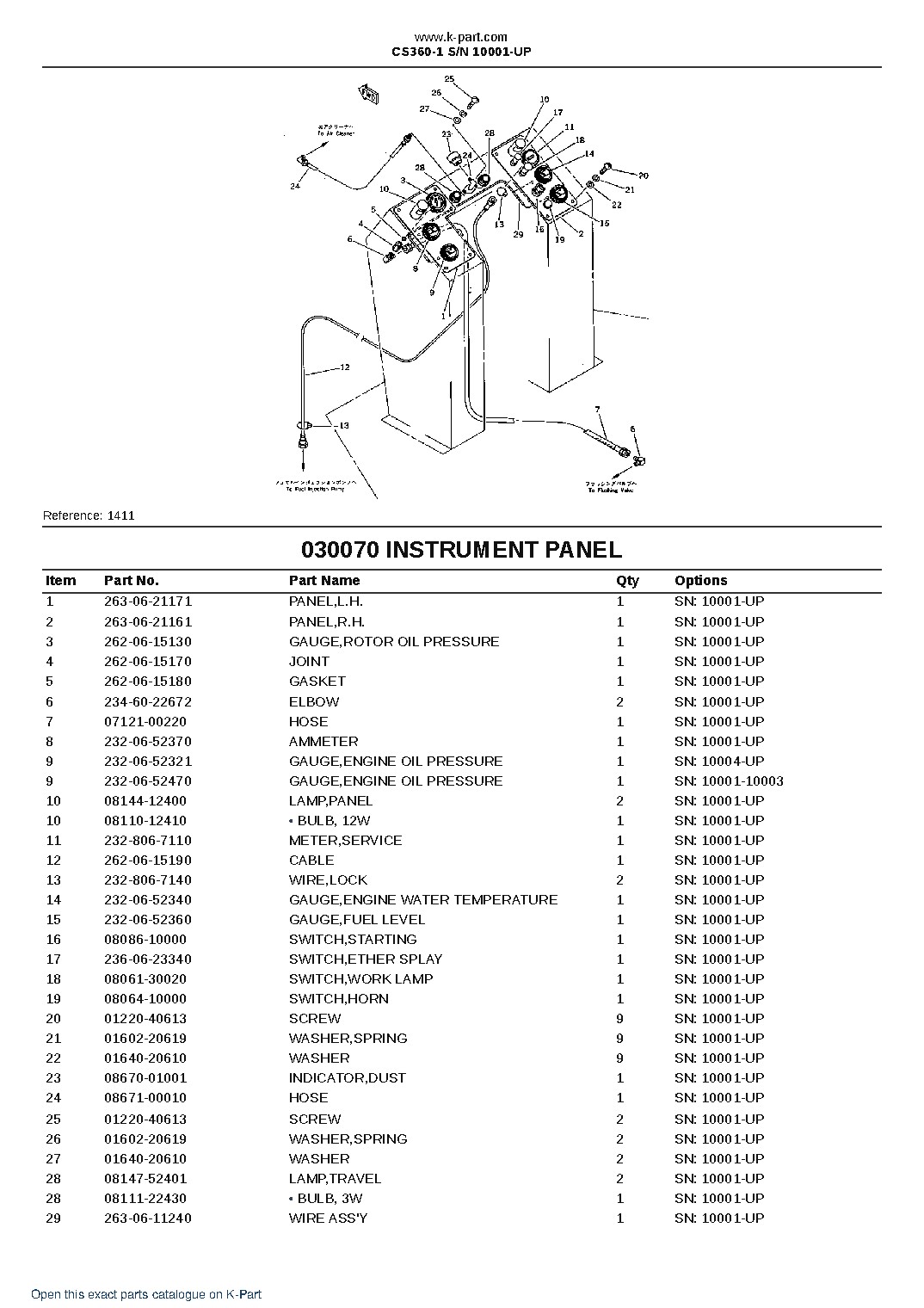 CS360-1 S/N 10001-UP – sample page 9 CS360-1 S/N 10001-UP – sample page 9
