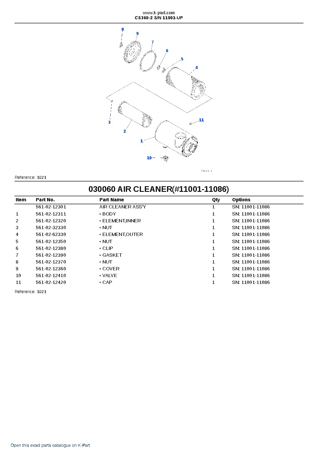 CS360-2 S/N 11001-UP – sample page 6