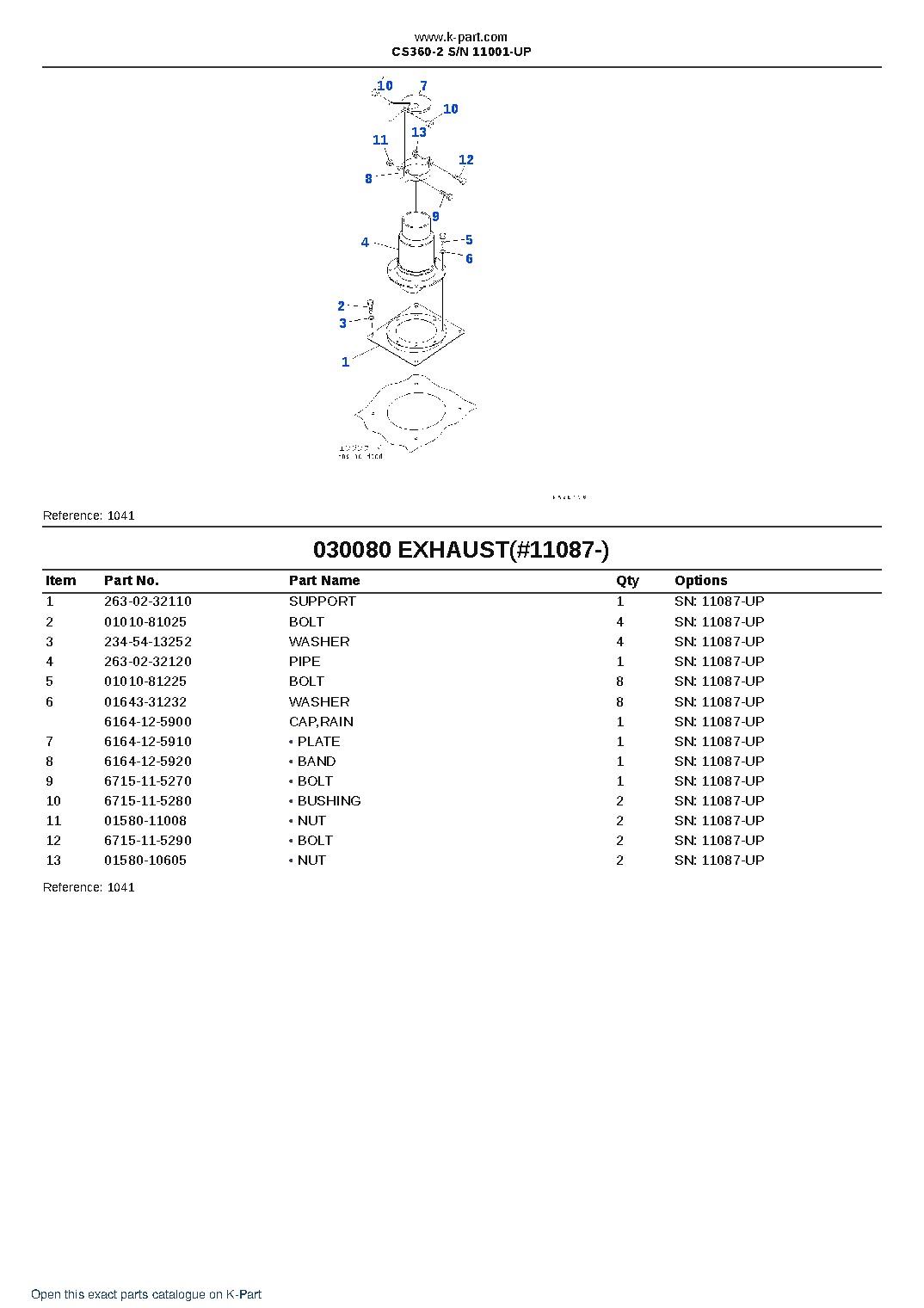 CS360-2 S/N 11001-UP – sample page 8