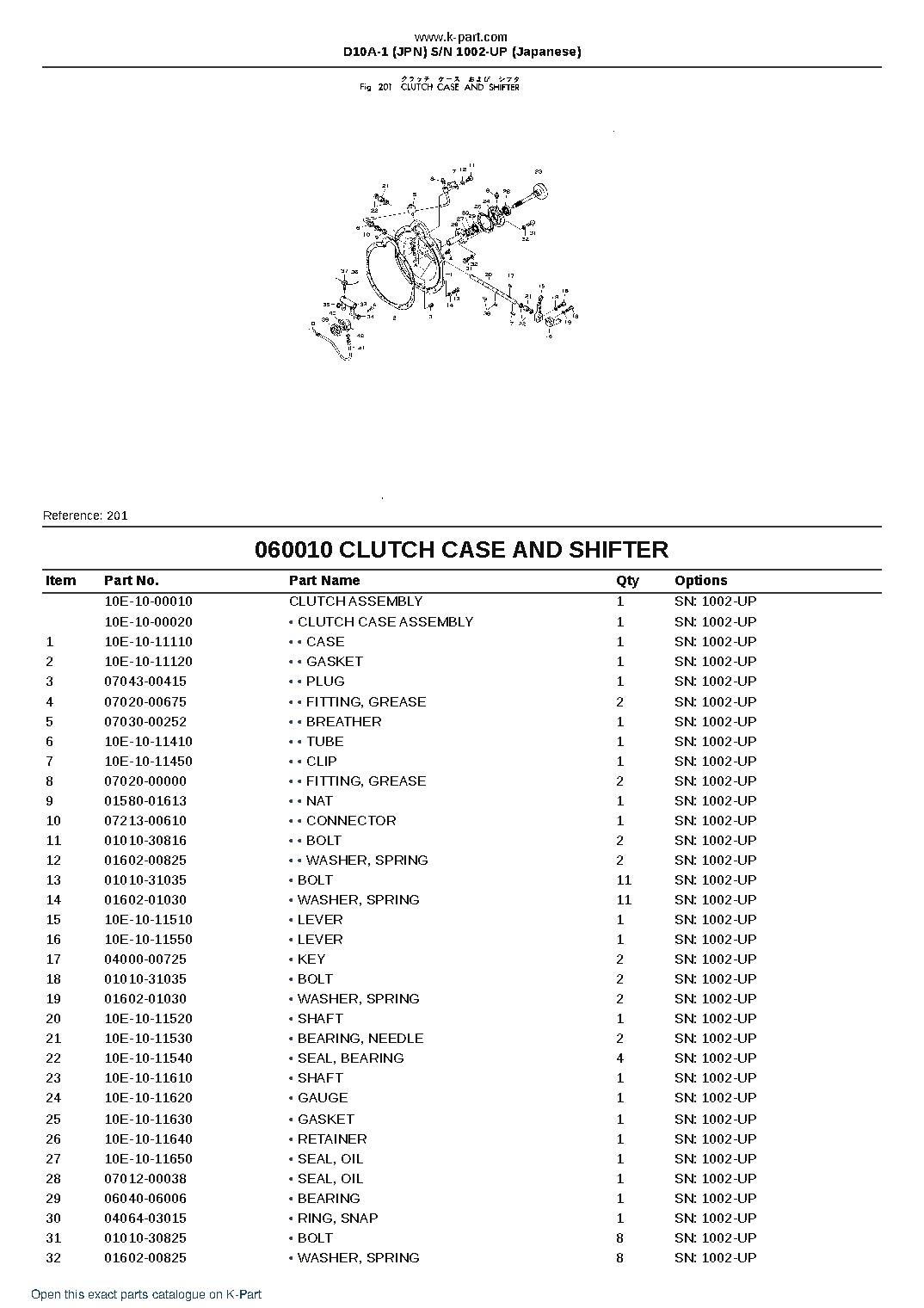 D10A-1 (JPN)  S/N 1002-UP (Japanese) – sample page 10
