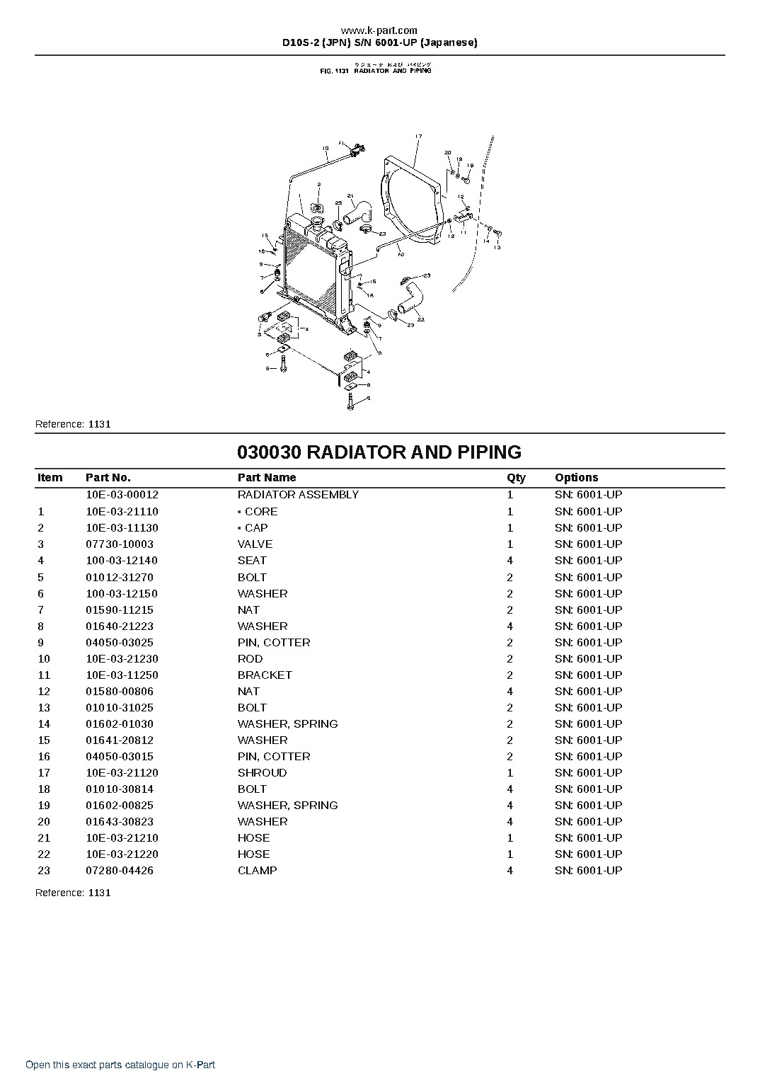 D10S-2 (JPN)  S/N 6001-UP (Japanese) – sample page 3