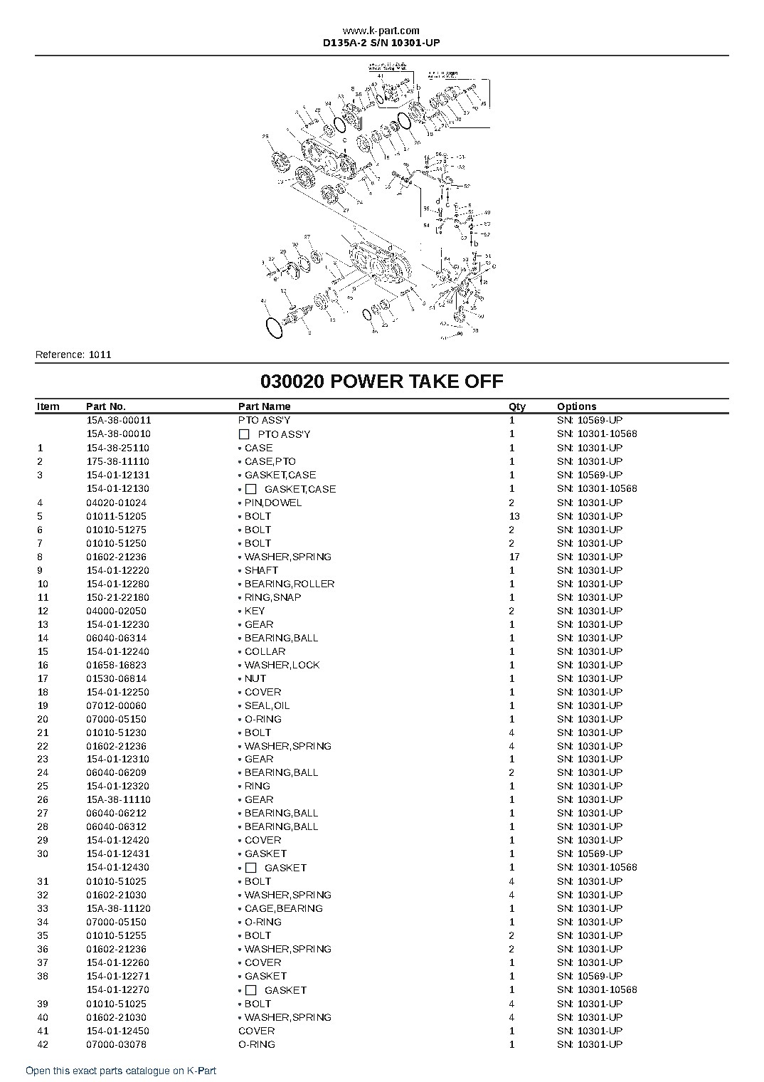 D135A-2 S/N 10301-UP – sample page 3 D135A-2 S/N 10301-UP – sample page 3
