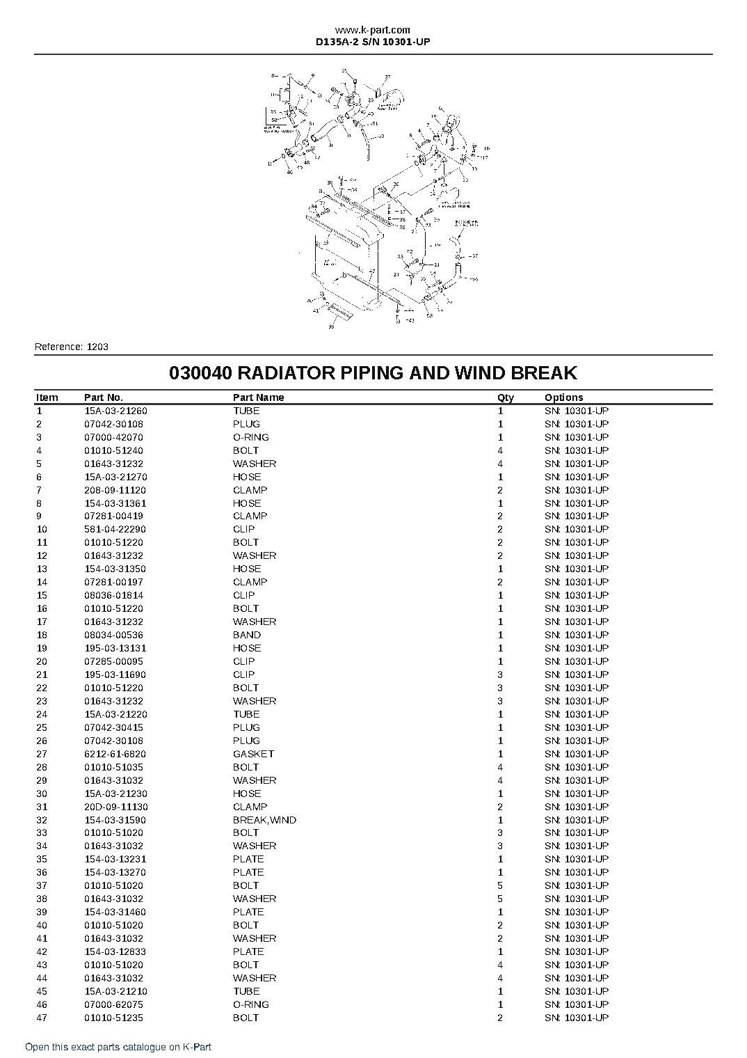 D135A-2 S/N 10301-UP – sample page 7 D135A-2 S/N 10301-UP – sample page 7
