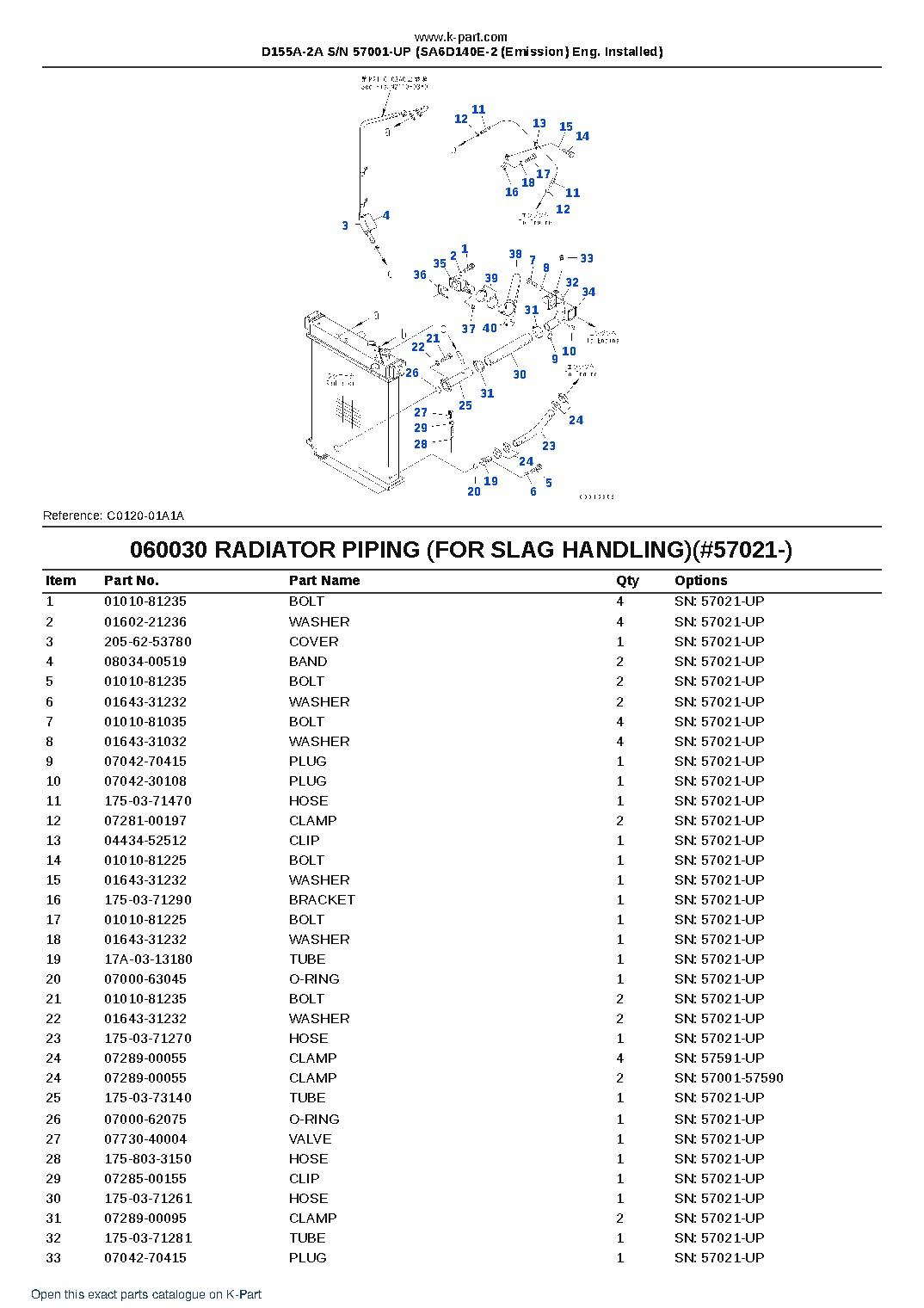 D155A-2A S/N 57001-UP (SA6D140E-2 (Emission) Eng. Installed) – sample page 9 D155A-2A S/N 57001-UP (SA6D140E-2 (Emission) Eng. Installed) – sample page 9