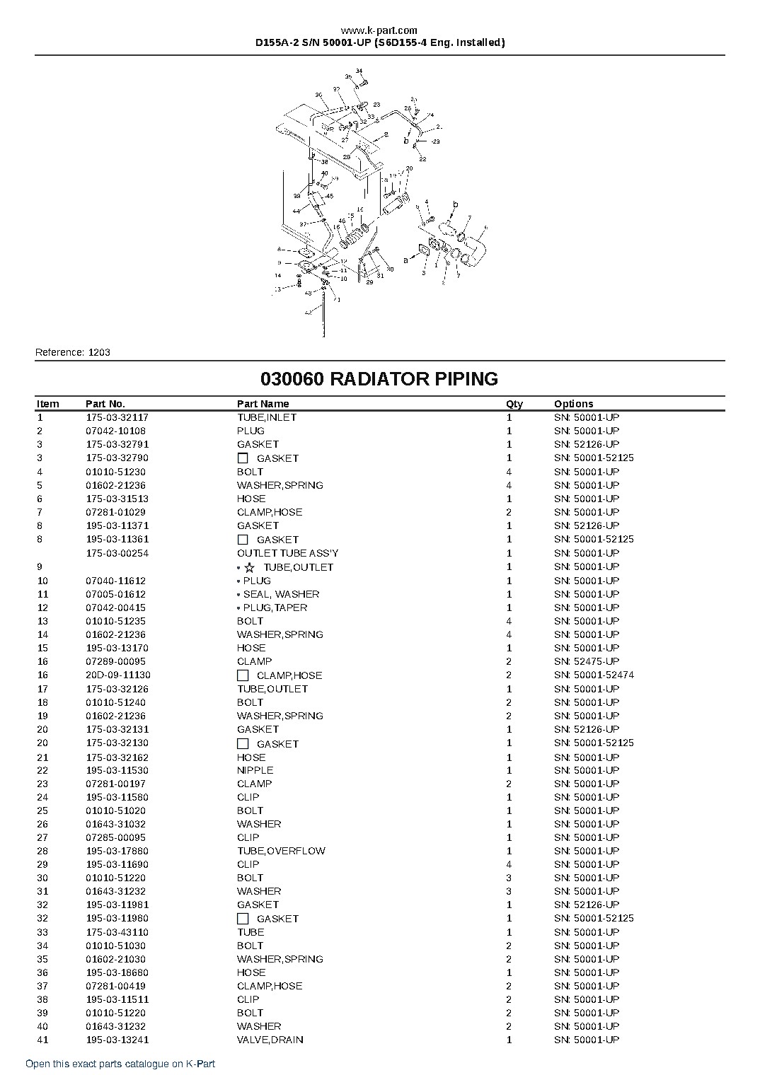 D155A-2 S/N 50001-UP (S6D155-4 Eng. Installed) – sample page 9 D155A-2 S/N 50001-UP (S6D155-4 Eng. Installed) – sample page 9