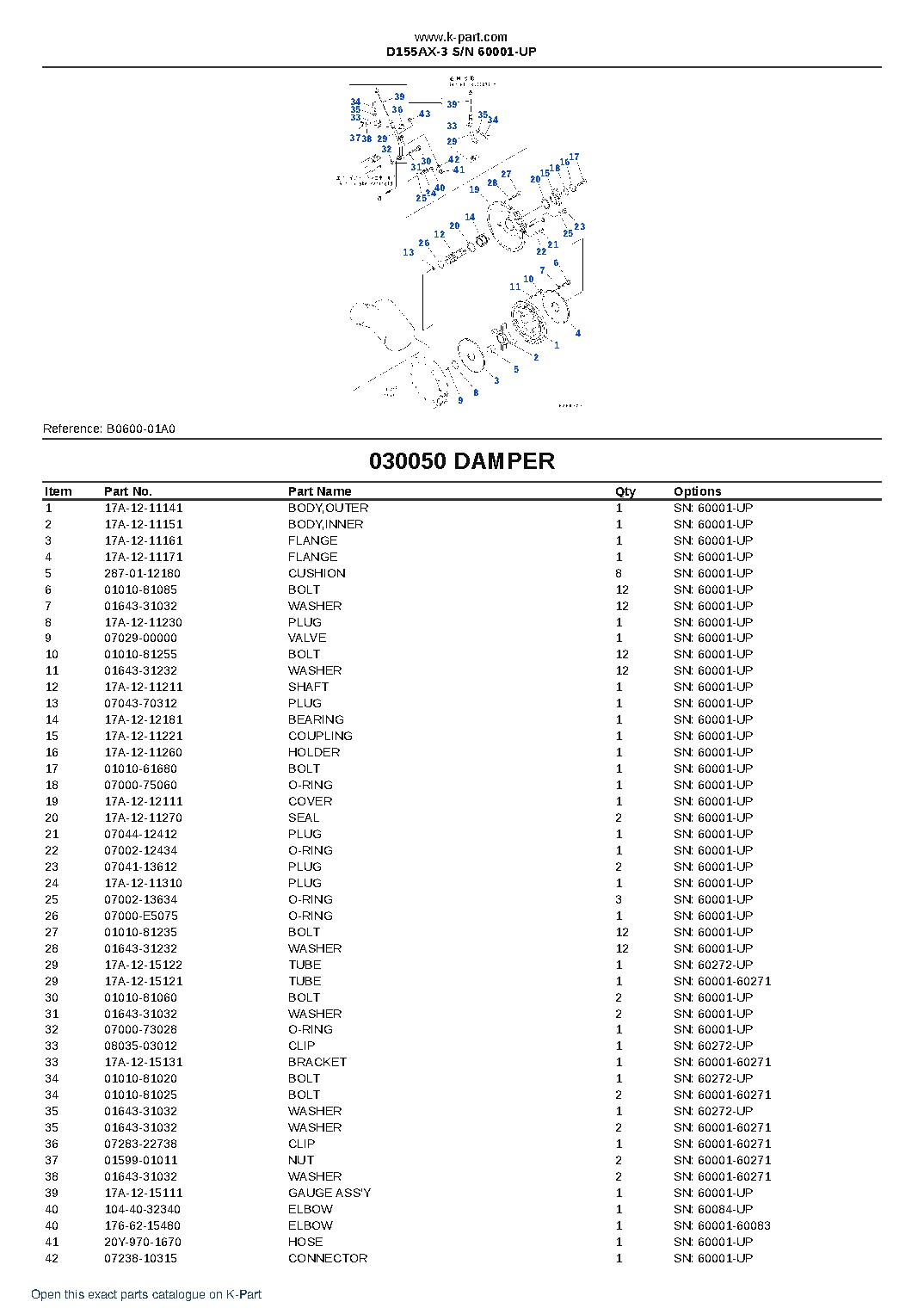 D155AX-3 S/N 60001-UP – sample page 6 D155AX-3 S/N 60001-UP – sample page 6