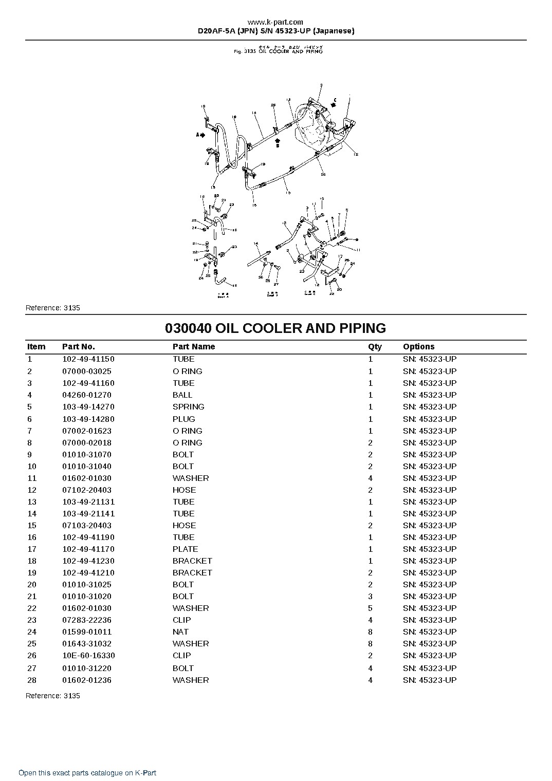 D20AF-5A (JPN)  S/N 45323-UP (Japanese) – sample page 6