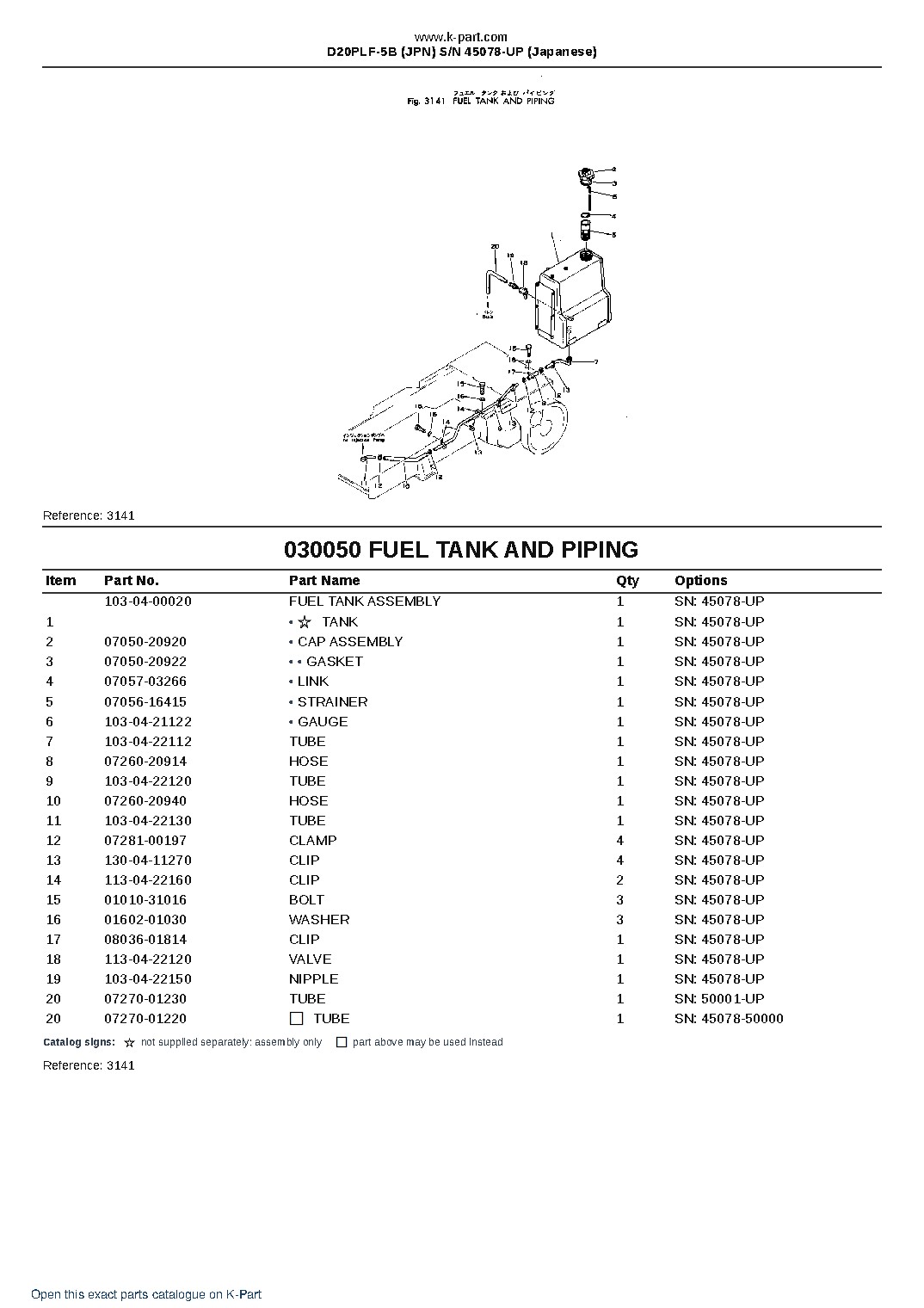 D20PLF-5B (JPN)  S/N 45078-UP (Japanese) – sample page 7