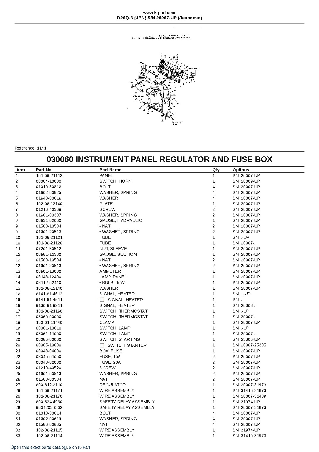 D20Q-3 (JPN)  S/N 20007-UP (Japanese) – sample page 9