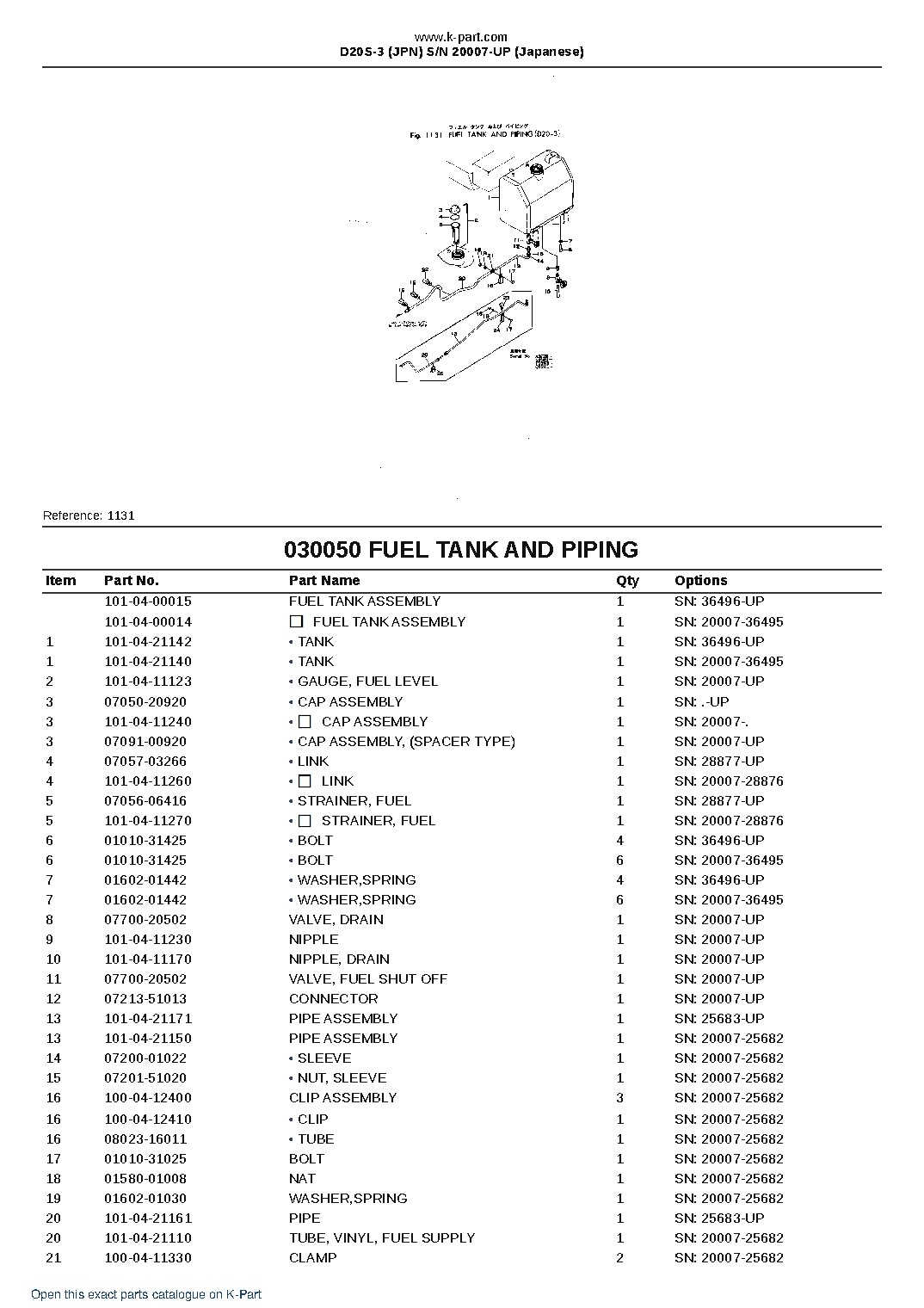 D20S-3 (JPN)  S/N 20007-UP (Japanese) – sample page 7