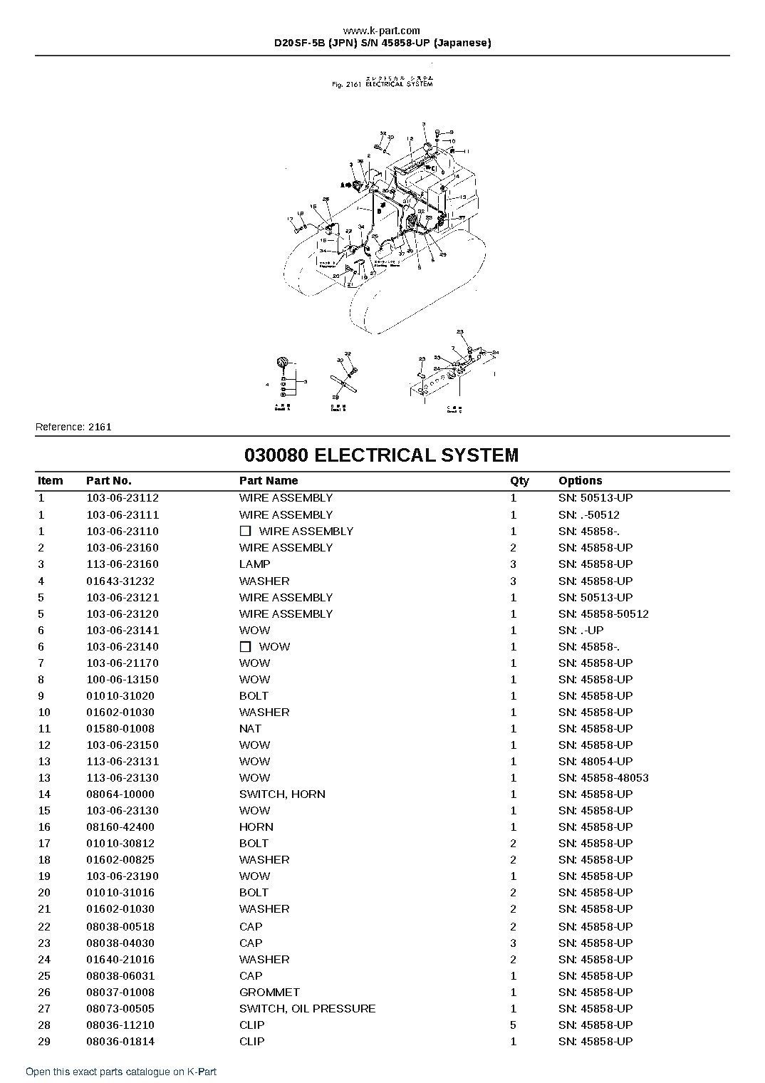 D20SF-5B (JPN) S/N 45858-UP (Japanese) – sample page 10 D20SF-5B (JPN) S/N 45858-UP (Japanese) – sample page 10