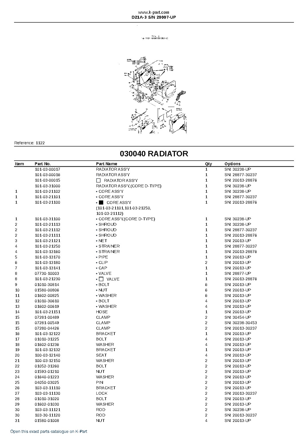 D21A-3 S/N 20007-UP – sample page 5 D21A-3 S/N 20007-UP – sample page 5