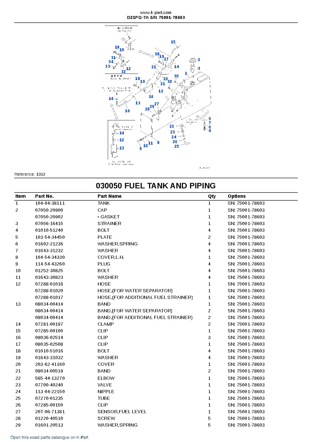 D21PG-7A S/N 75001-78603 – sample page 7