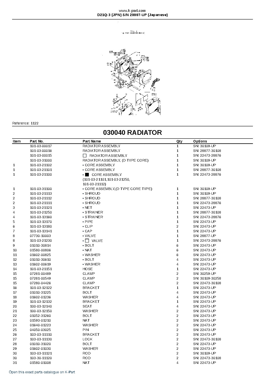 D21Q-3 (JPN)  S/N 20007-UP (Japanese) – sample page 5