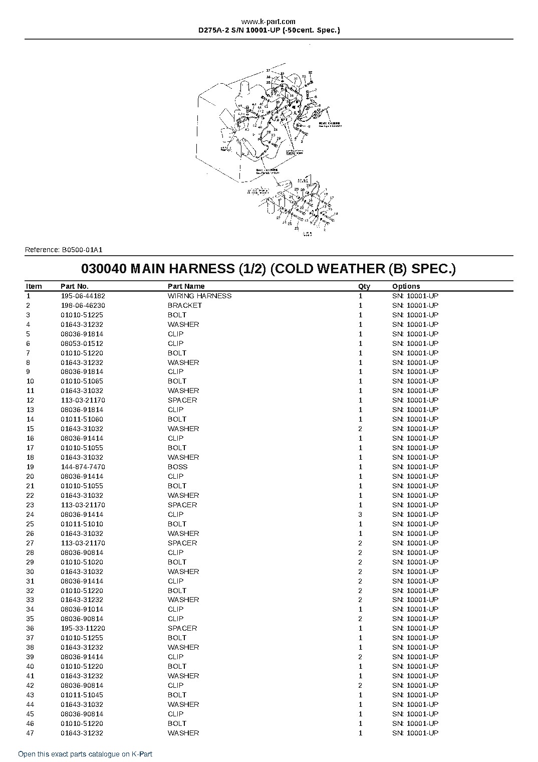 D275A-2 S/N 10001-UP (-50cent. Spec.) – sample page 6 D275A-2 S/N 10001-UP (-50cent. Spec.) – sample page 6