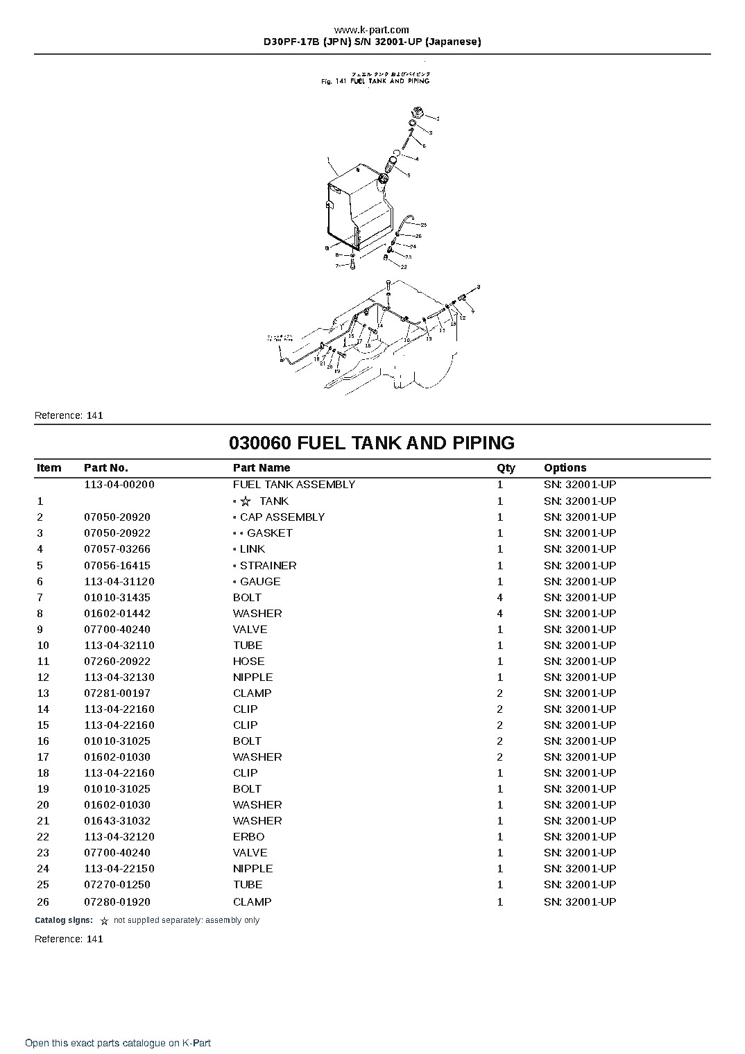 D30PF-17B (JPN)  S/N 32001-UP (Japanese) – sample page 9