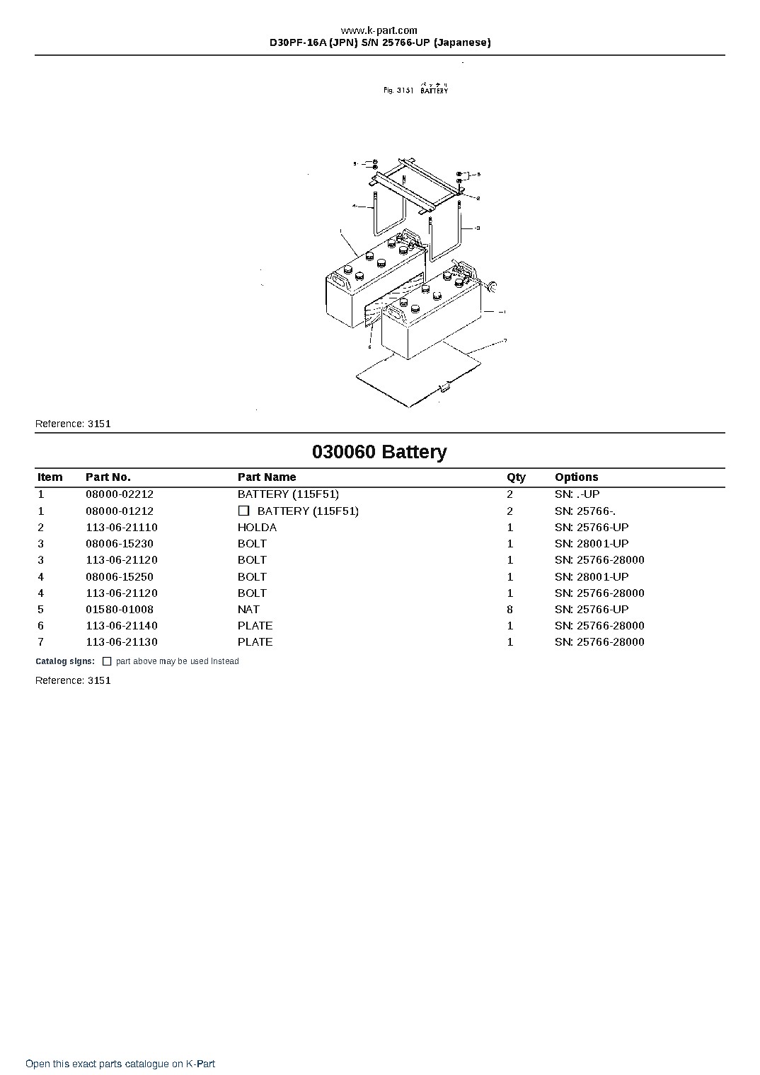 D30PF-16A (JPN) S/N 25766-UP (Japanese) – sample page 8 D30PF-16A (JPN) S/N 25766-UP (Japanese) – sample page 8
