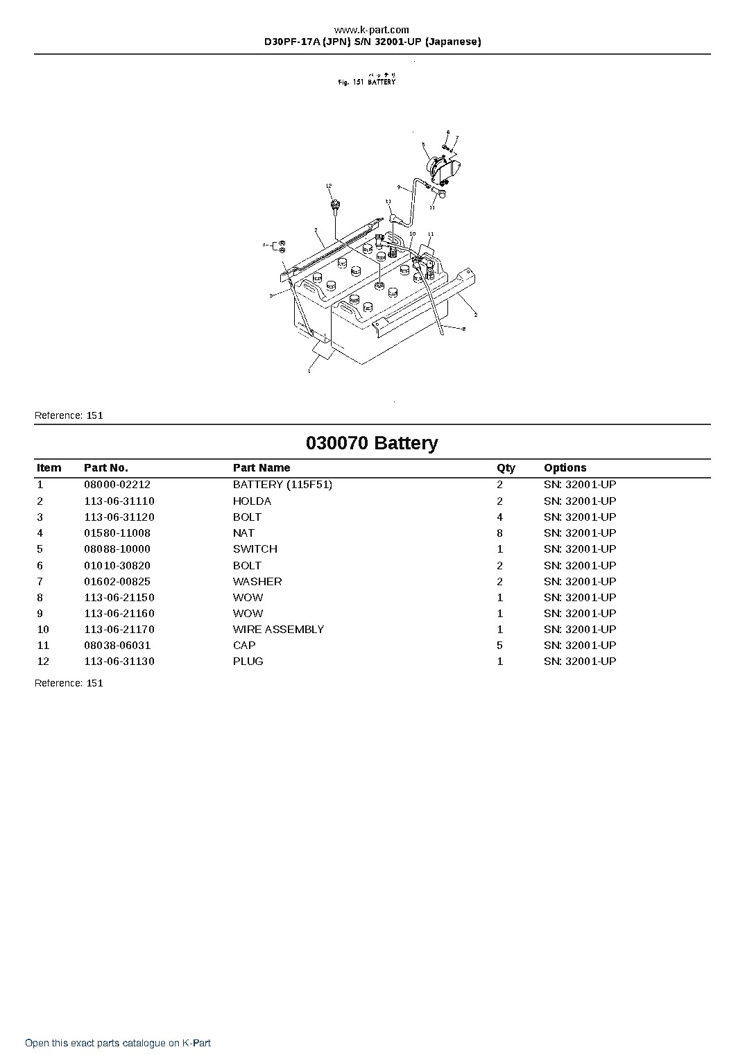 D30PF-17A (JPN)  S/N 32001-UP (Japanese) – sample page 10
