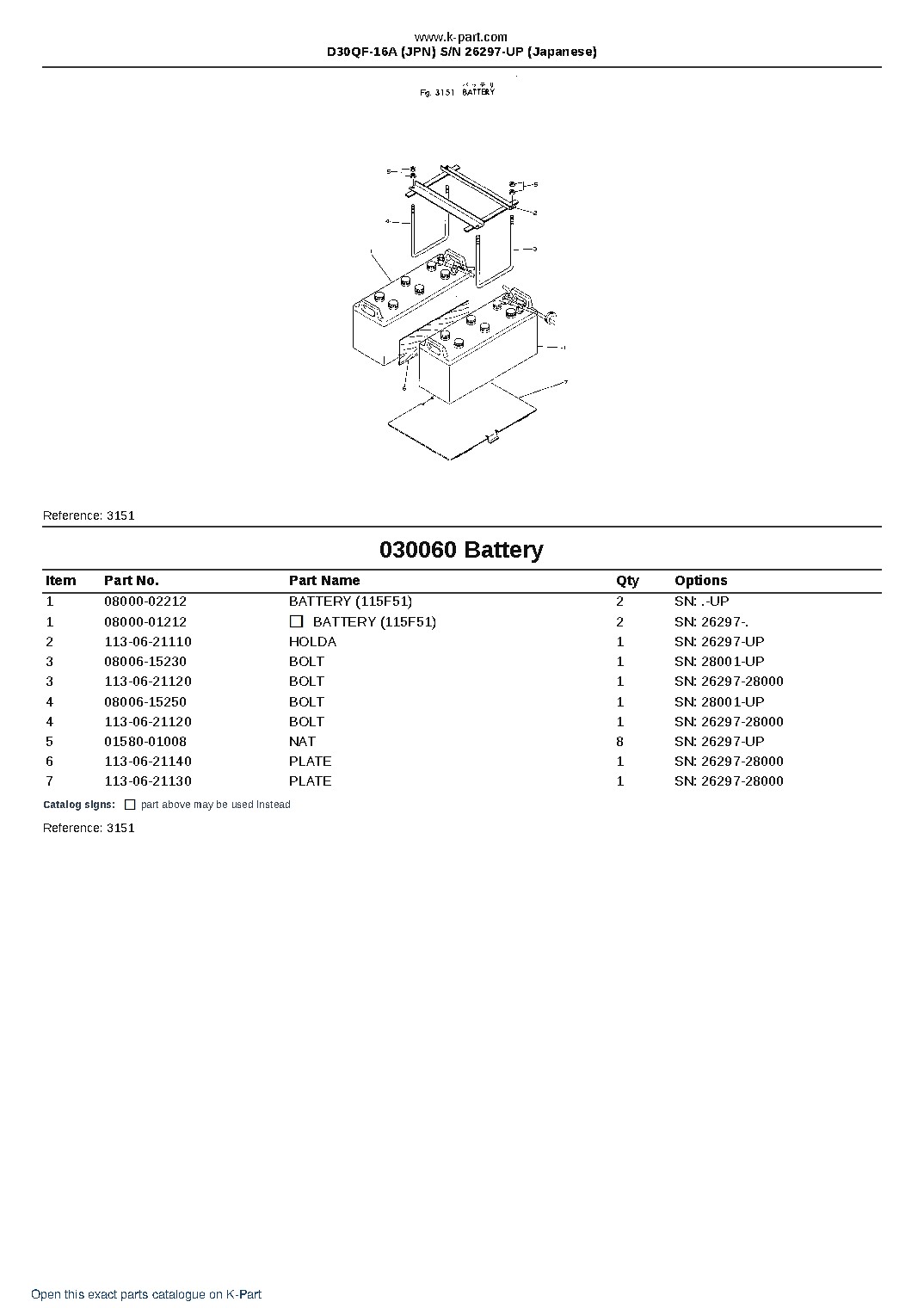 D30QF-16A (JPN) S/N 26297-UP (Japanese) – sample page 8 D30QF-16A (JPN) S/N 26297-UP (Japanese) – sample page 8
