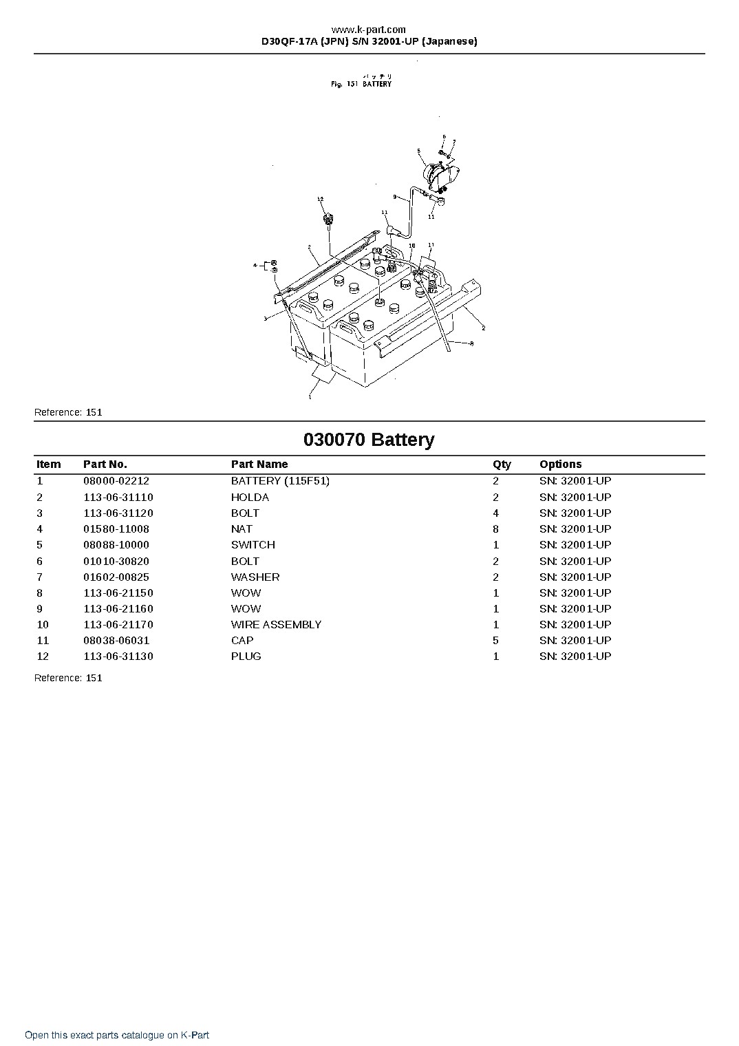 D30QF-17A (JPN)  S/N 32001-UP (Japanese) – sample page 10