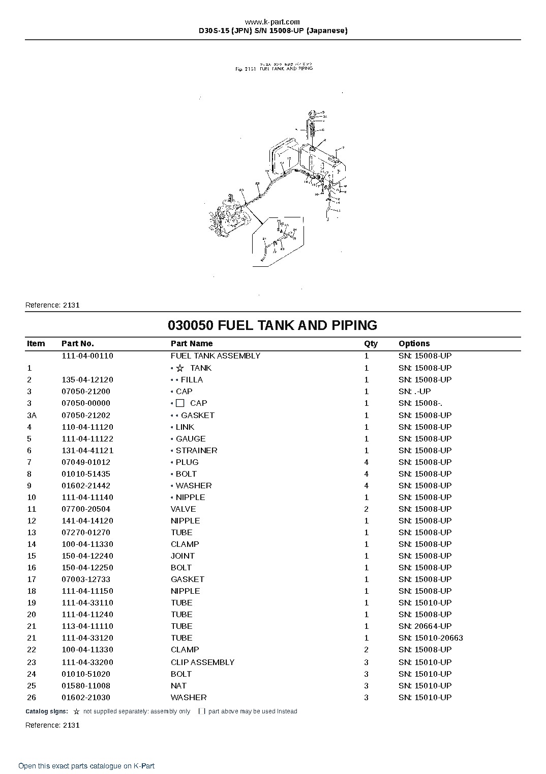 D30S-15 (JPN) S/N 15008-UP (Japanese) – sample page 7 D30S-15 (JPN) S/N 15008-UP (Japanese) – sample page 7