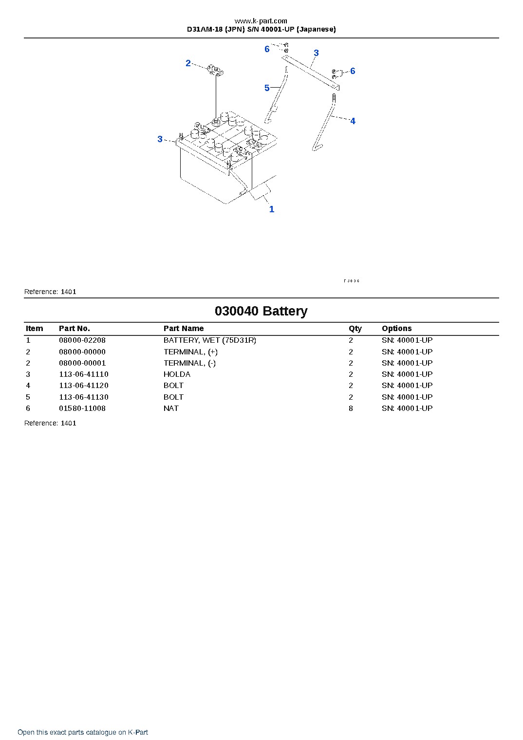 D31AM-18 (JPN) S/N 40001-UP (Japanese) – sample page 5 D31AM-18 (JPN) S/N 40001-UP (Japanese) – sample page 5