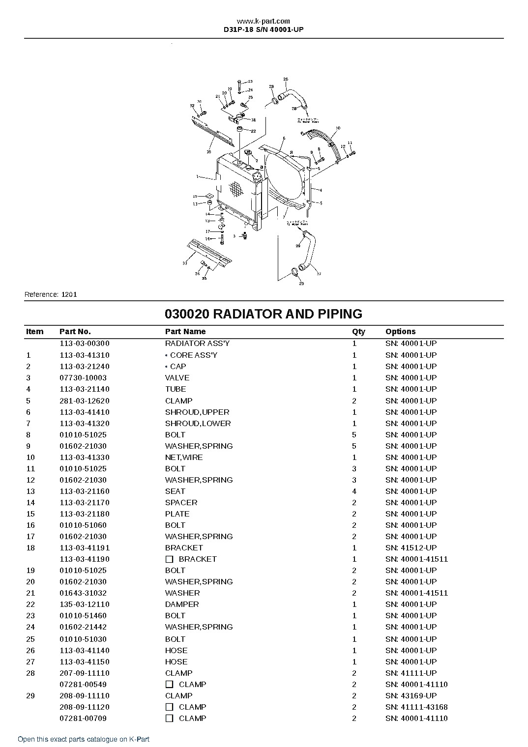 D31P-18 S/N 40001-UP – sample page 2