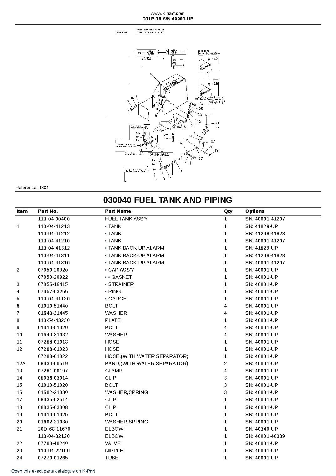 D31P-18 S/N 40001-UP – sample page 6