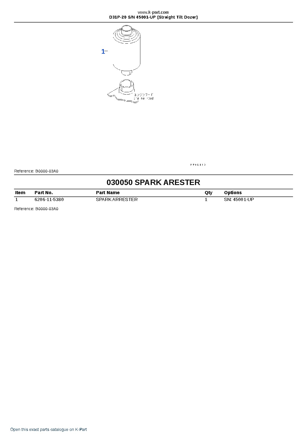 D31P-20 S/N 45001-UP (Straight Tilt Dozer) – sample page 5 D31P-20 S/N 45001-UP (Straight Tilt Dozer) – sample page 5