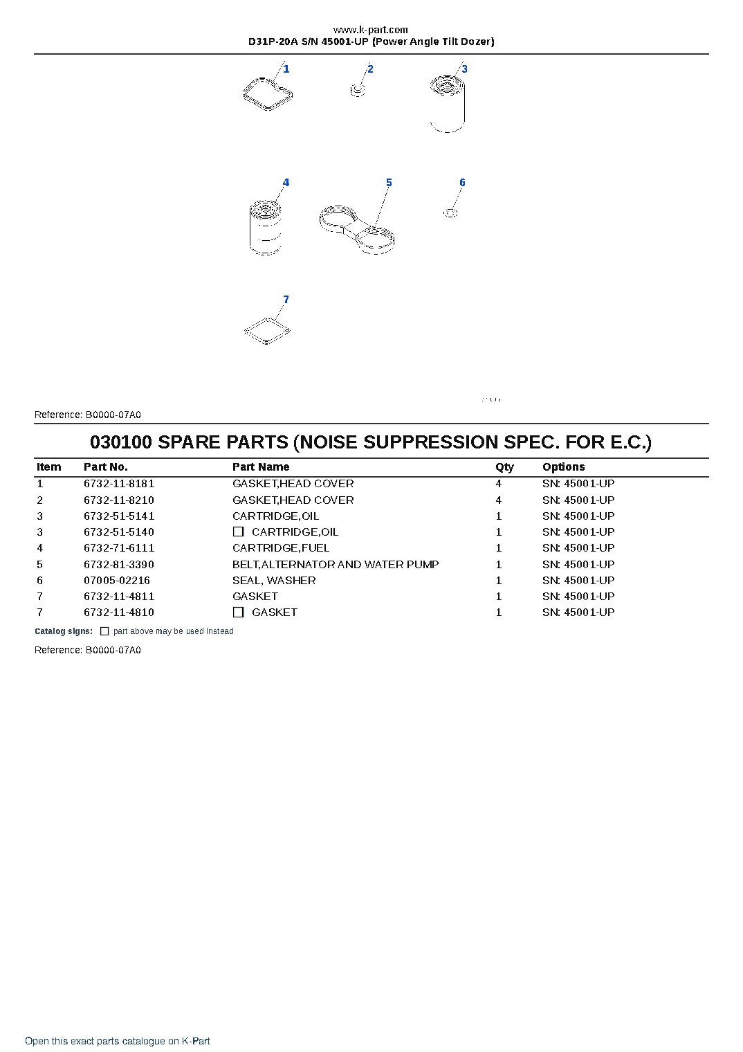 D31P-20A S/N 45001-UP (Power Angle Tilt Dozer) – sample page 10