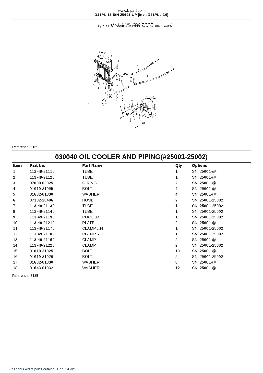 D31PL-16 S/N 25001-UP (Incl. D31PLL-16) – sample page 6 D31PL-16 S/N 25001-UP (Incl. D31PLL-16) – sample page 6