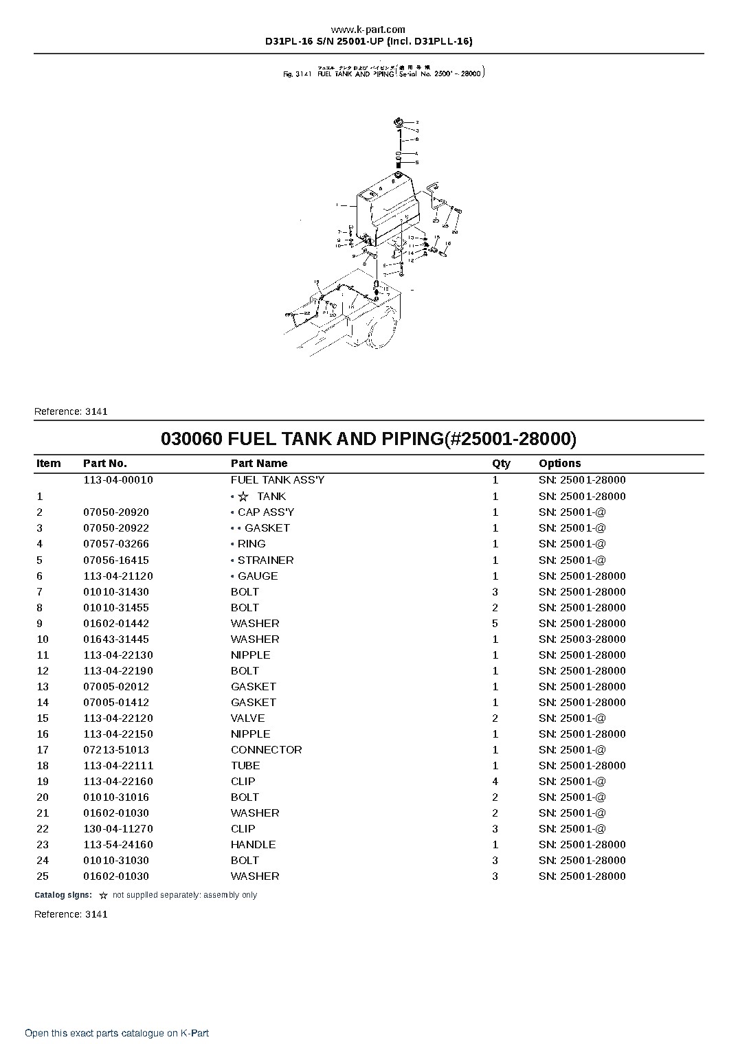 D31PL-16 S/N 25001-UP (Incl. D31PLL-16) – sample page 8 D31PL-16 S/N 25001-UP (Incl. D31PLL-16) – sample page 8