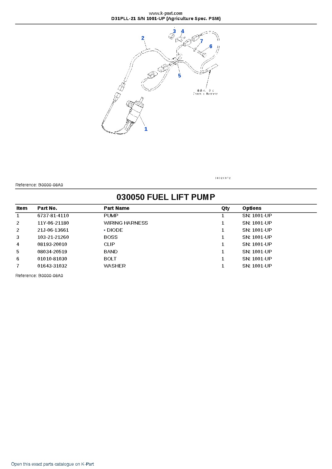 D31PLL-21 S/N 1001-UP (Agriculture Spec. PSM) – sample page 5