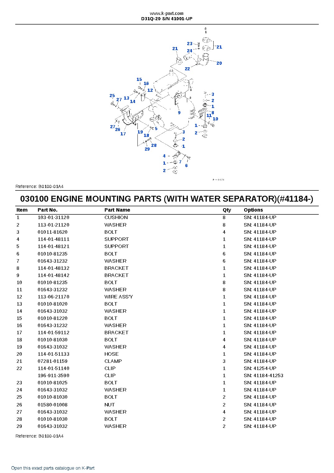 D31Q-20 S/N 41001-UP – sample page 10