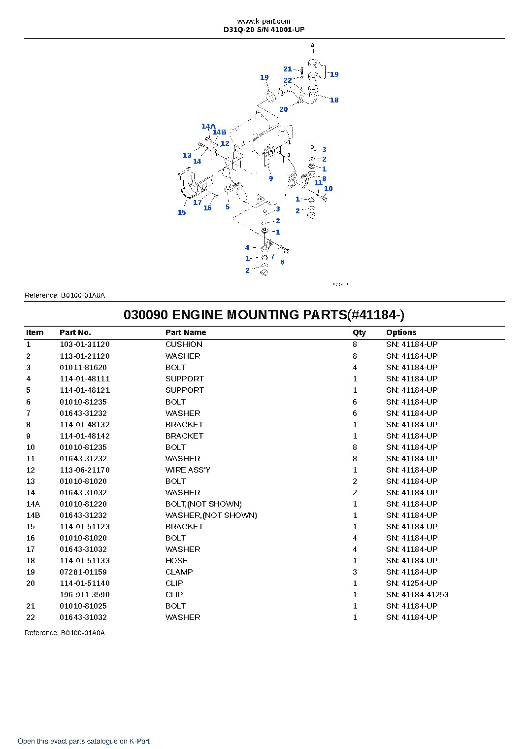 D31Q-20 S/N 41001-UP – sample page 9
