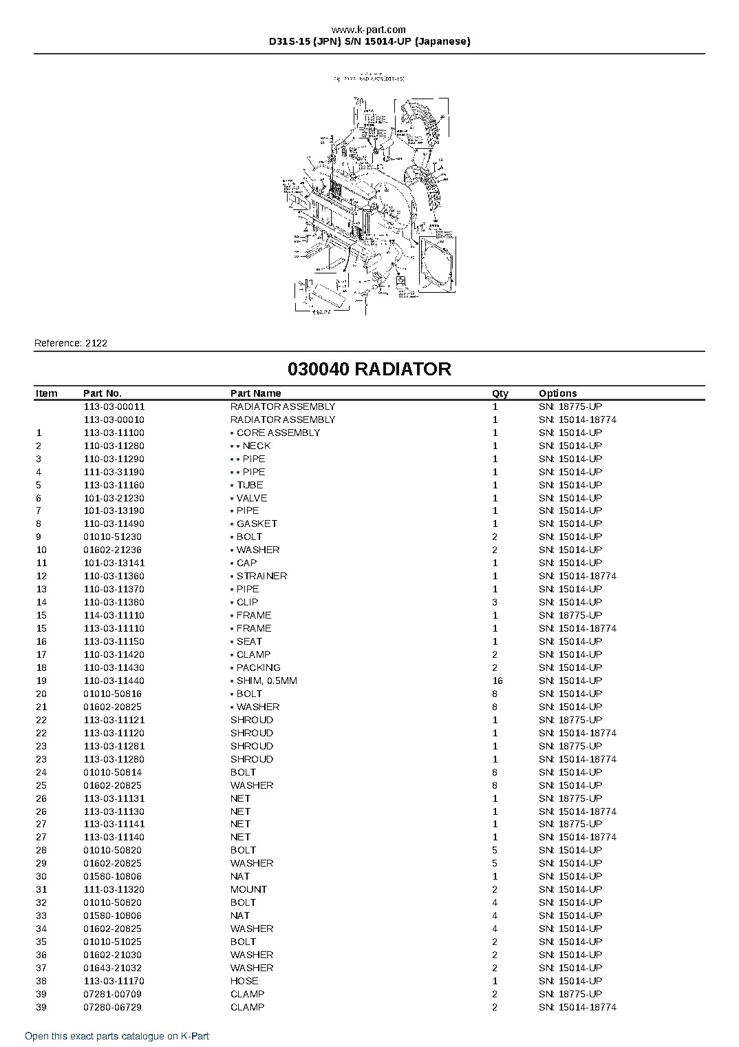 D31S-15 (JPN)  S/N 15014-UP (Japanese) – sample page 5