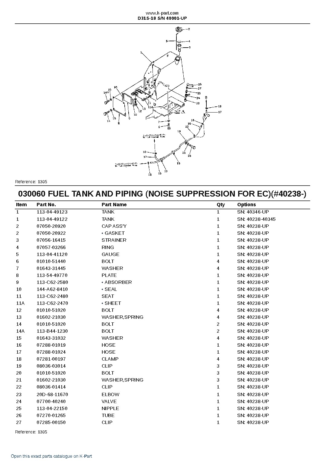 D31S-18 S/N 40001-UP – sample page 10 D31S-18 S/N 40001-UP – sample page 10