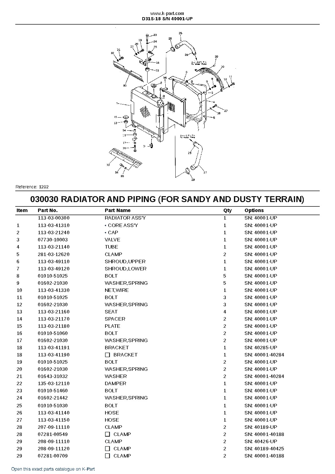D31S-18 S/N 40001-UP – sample page 4 D31S-18 S/N 40001-UP – sample page 4