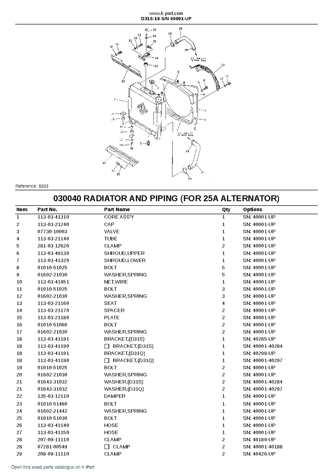 D31S-18 S/N 40001-UP – sample page 6 D31S-18 S/N 40001-UP – sample page 6