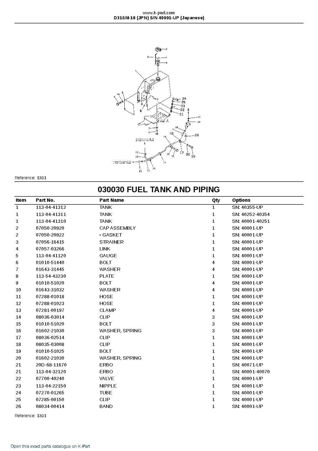 D31SM-18 (JPN) S/N 40001-UP (Japanese) – sample page 4 D31SM-18 (JPN) S/N 40001-UP (Japanese) – sample page 4