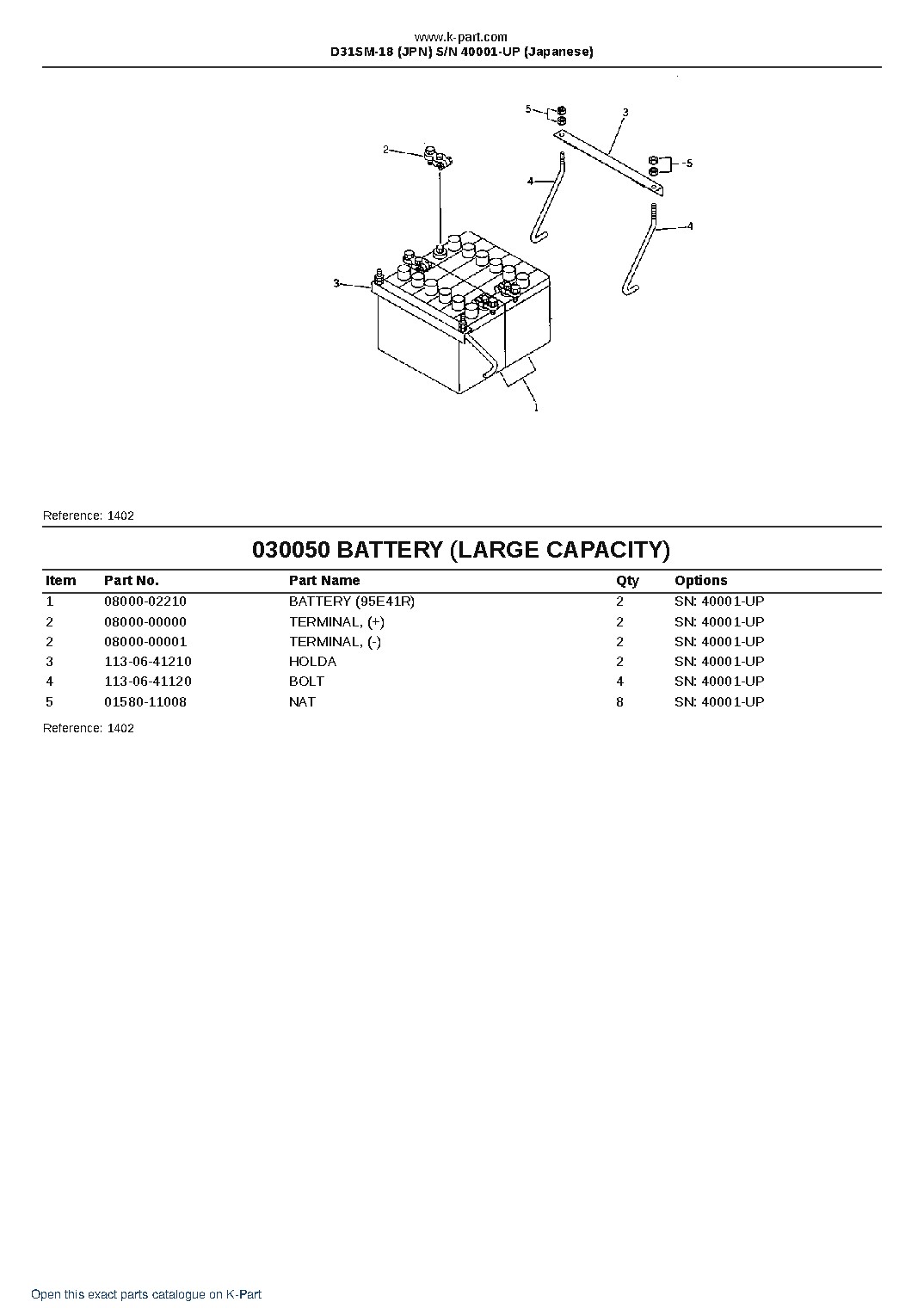 D31SM-18 (JPN) S/N 40001-UP (Japanese) – sample page 6 D31SM-18 (JPN) S/N 40001-UP (Japanese) – sample page 6