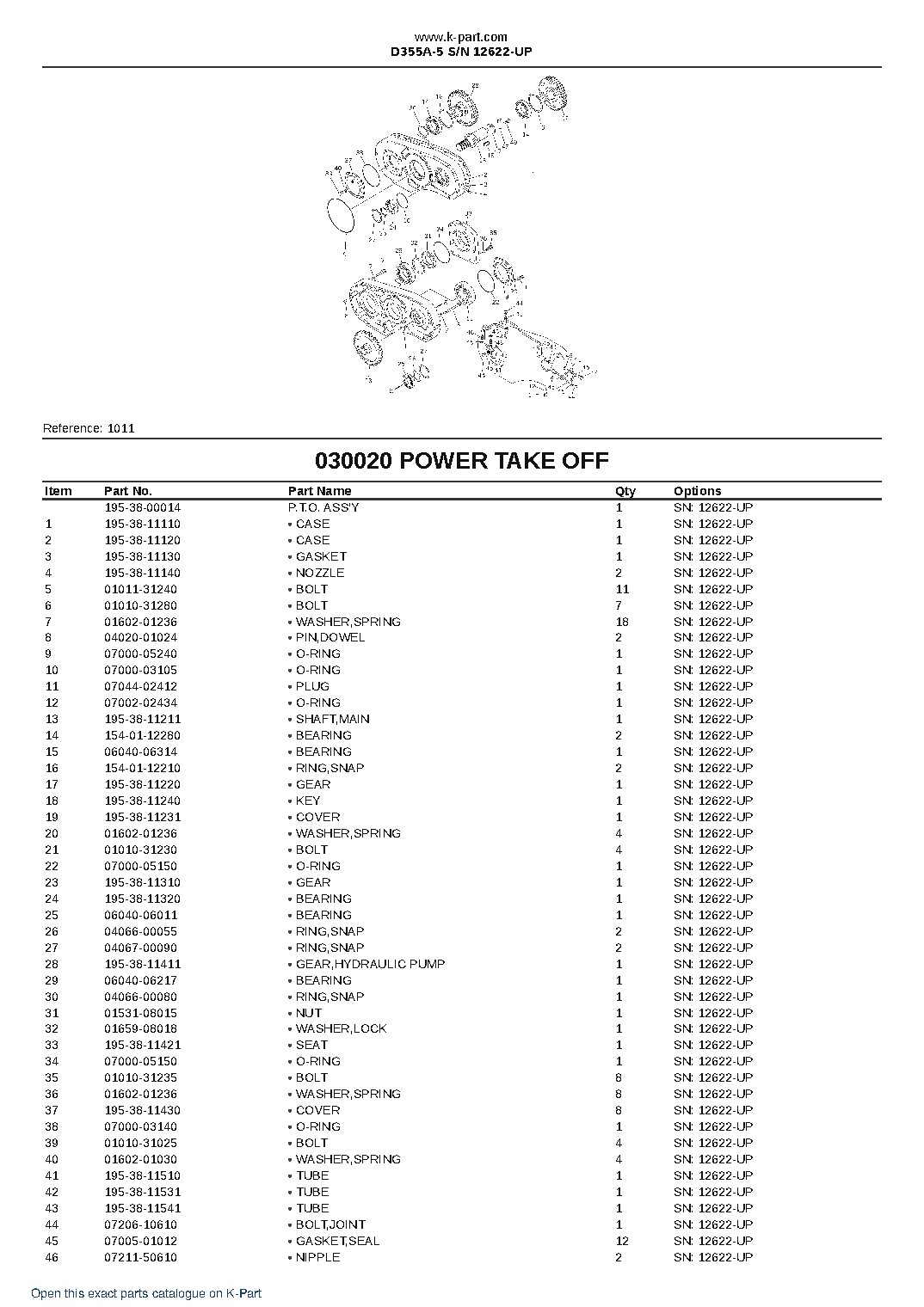 D355A-5 S/N 12622-UP – sample page 2 D355A-5 S/N 12622-UP – sample page 2