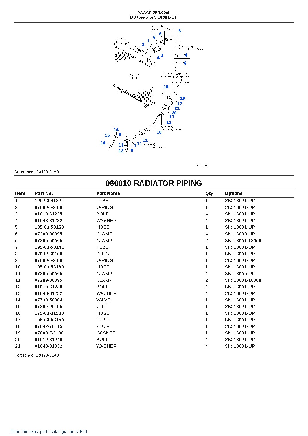 D375A-5 S/N 18001-UP – sample page 10 D375A-5 S/N 18001-UP – sample page 10