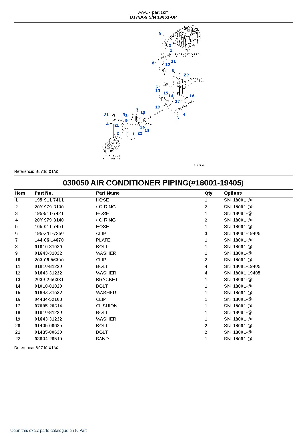 D375A-5 S/N 18001-UP – sample page 6 D375A-5 S/N 18001-UP – sample page 6