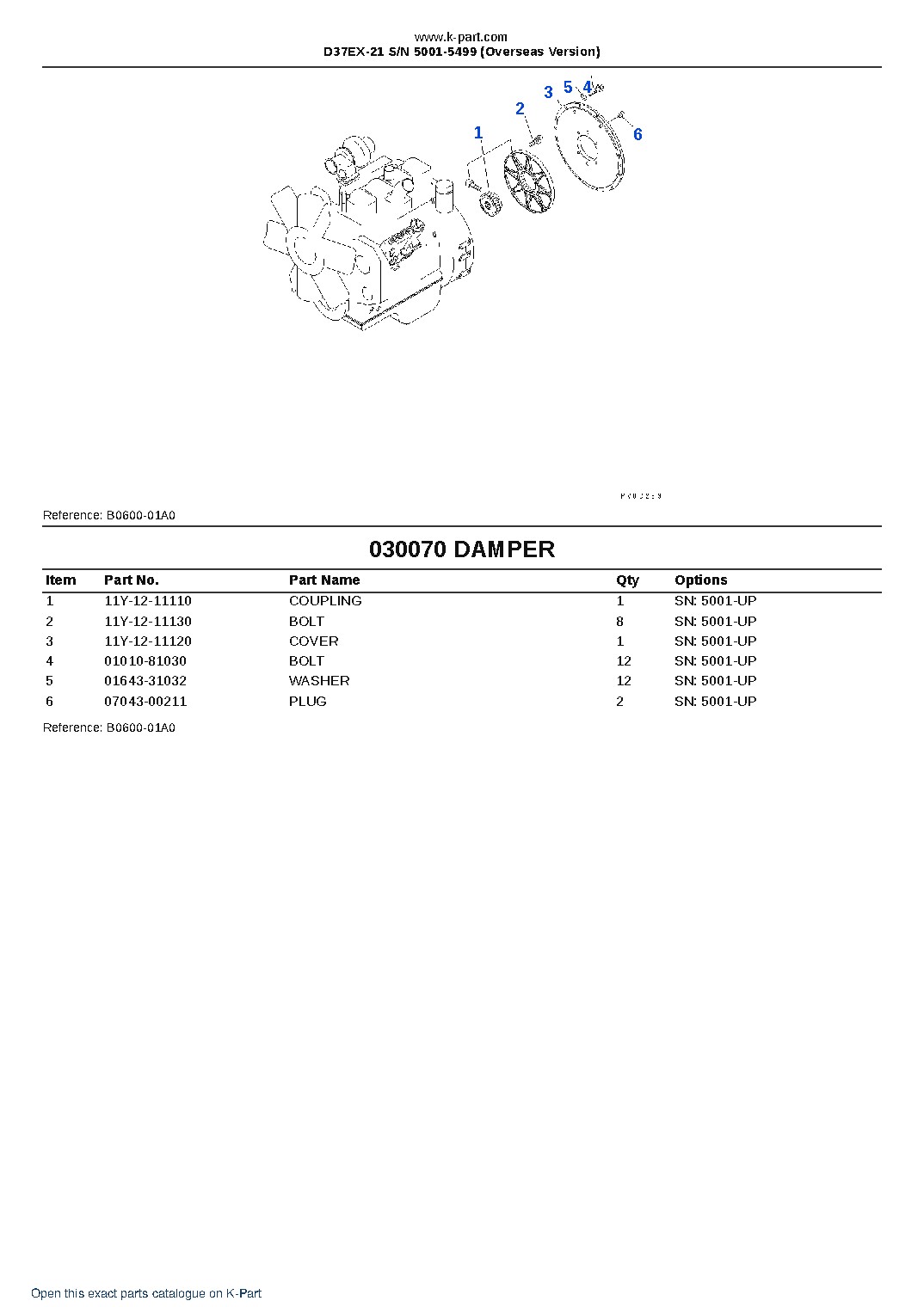 D37EX-21 S/N 5001-5499 (Overseas Version) – sample page 9