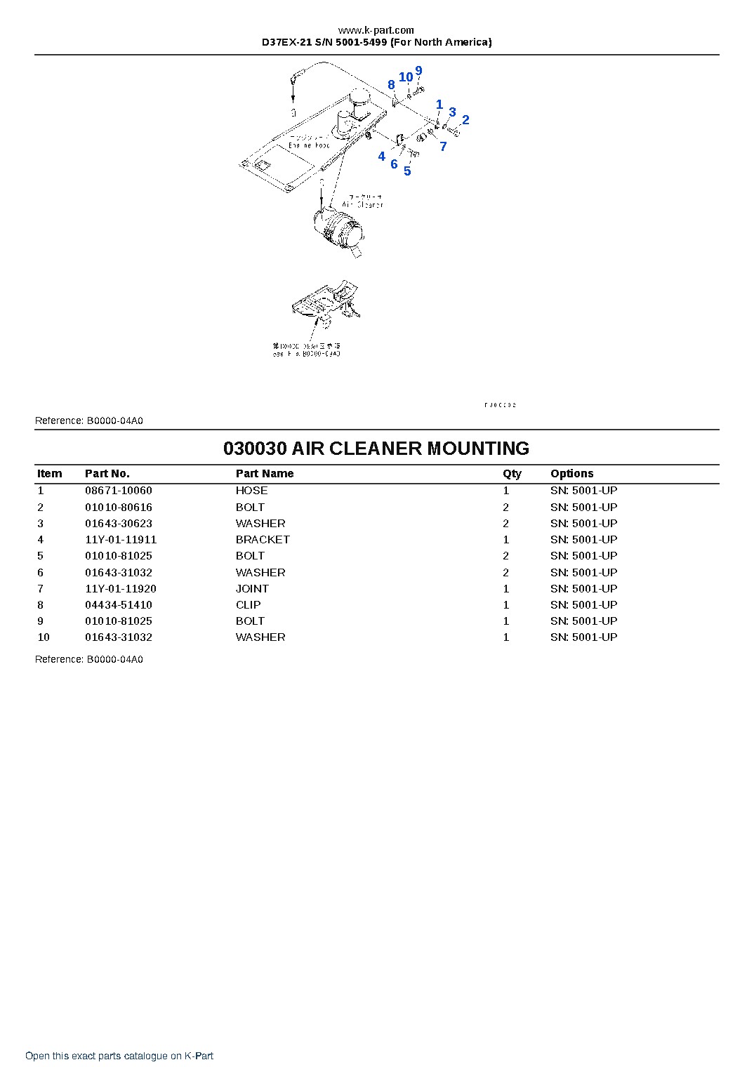 D37EX-21 S/N 5001-5499 (For North America) – sample page 4 D37EX-21 S/N 5001-5499 (For North America) – sample page 4
